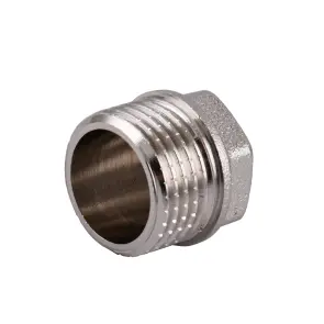 Заглушка 1/2″З нікельована під пломбу NC302P OPTIMUM №2