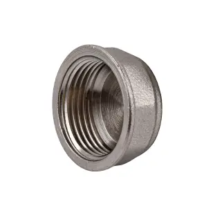 Заглушка 3/4″В нікельована під пломбу NC401P OPTIMUM №1