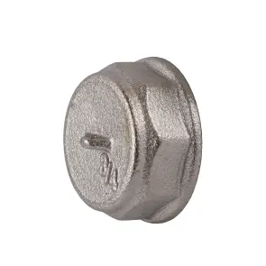 Заглушка 3/4″В нікельована під пломбу NC401P OPTIMUM №2
