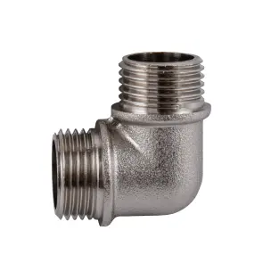 Кутник 1/2″ЗЗ нікельований NL332S OPTIMUM №2