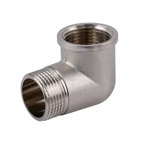 Кутник 1″ВЗ нікельований NL553S OPTIMUM №1