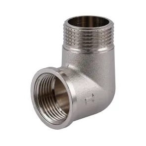 Кутник 1″ВЗ нікельований NL553S OPTIMUM №2
