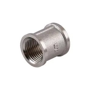Муфта 1/2″ВВ нікельована NM331L OPTIMUM №1