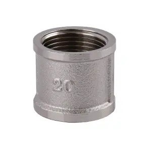 Муфта 3/4″ВВ никелированная NM441L OPTIMUM №3