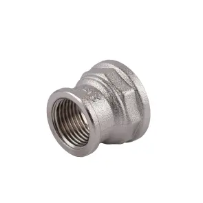 Муфта редукционная 3/4″х1/2″ВВ никелированная NM431L OPTIMUM №1