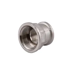 Муфта редукционная 3/4″х1/2″ВВ никелированная NM431L OPTIMUM №2