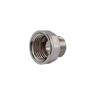 Перехідник редукційний 1/2″х3/8″ВЗ нікельований восьмигранний NK323O OPTIMUM №3