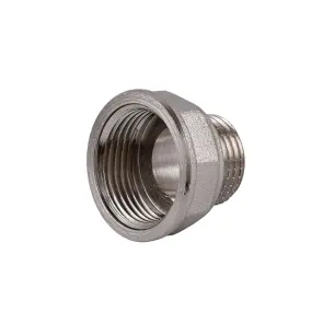 Перехідник редукційний 3/4″х1/2″ВЗ нікельований восьмигранний NK433O OPTIMUM №3