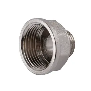 Редукционный переходник 1″х1/2″ВН никелированный восьмигранный NK533O OPTIMUM №3