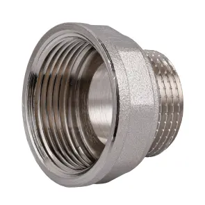 Перехідник редукційний 1 1/4″х1″ВЗ нікельований восьмигранний NK653O OPTIMUM №3