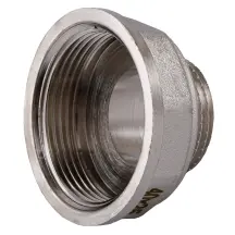 Переходник редукционный 1 1/2″х1″ВН никелированный восьмигранный NK753O OPTIMUM