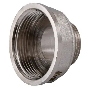 Перехідник редукційний 1 1/2″х1″ВЗ нікельований восьмигранний NK753O OPTIMUM №1