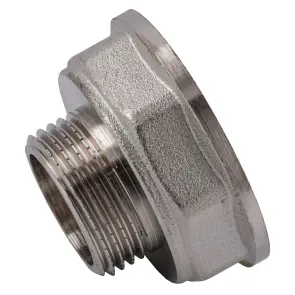 Перехідник редукційний 1 1/2″х1″ВЗ нікельований восьмигранний NK753O OPTIMUM №3