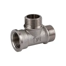 Тройник 1/2″ВНН никелированный NT335S OPTIMUM