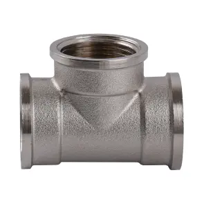 Трійник 1″ВВВ нікельований NT551S OPTIMUM №2