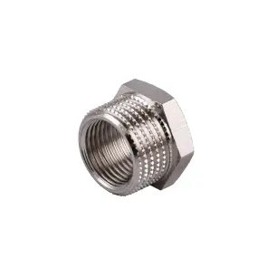Футорка 1/2″х3/8″ЗВ нікельована NF323S OPTIMUM №2