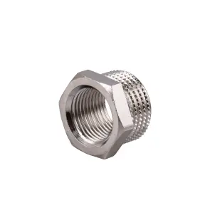 Футорка 3/4″х1/2″ЗВ нікельована NF433S OPTIMUM №1