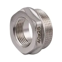 Футорка 1 1/2″х1″НВ никелированная NF753S OPTIMUM
