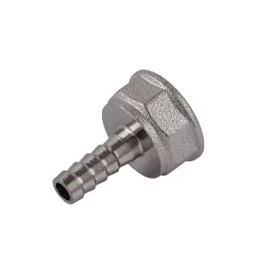 Штуцер 1/2″В 8мм нікельований NU3D1S OPTIMUM №2
