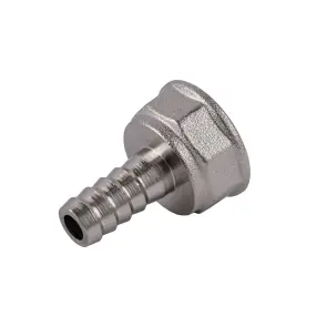Штуцер 1/2″В 10мм никелированный NU3E1S OPTIMUM №2