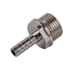 Штуцер 1/2″Н 8мм никелированный NU3D2S OPTIMUM №2