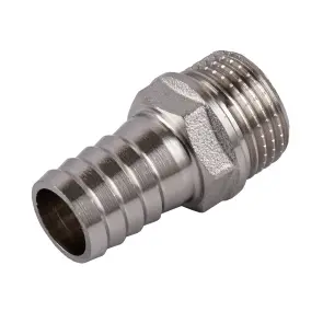 Штуцер 1/2″З 16мм нікельований NU3H2S OPTIMUM №2