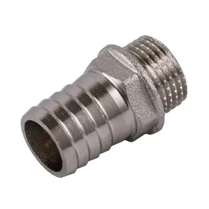 Штуцер 1/2″З 20мм нікельований NU3J2S OPTIMUM №2