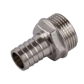 Штуцер 3/4″З 16мм нікельований NU4H2S OPTIMUM №2