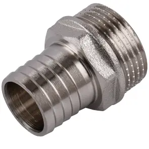 Штуцер 1″З 25мм нікельований NU5L2S OPTIMUM №3