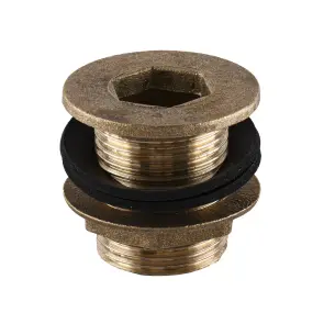 Врізання в бак 1″З латунне LO552S OPTIMUM №1