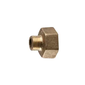 Перехідник редукційний 1/2″х1/4″ВЗ латунний LP313S OPTIMUM №1