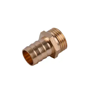 Штуцер 1/2″З 16мм латунний LU3H2S OPTIMUM №2