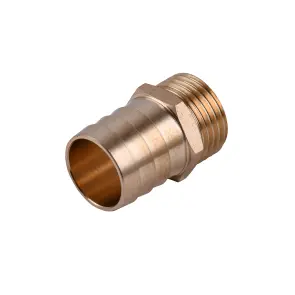 Штуцер 1/2″З 20мм латунний LU3J2S OPTIMUM №2