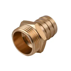 Штуцер 3/4″З 20мм латунний LU4J2S OPTIMUM №1