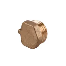 Заглушка 1/2″Н латунная под пломбу LC302P OPTIMUM
