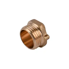 Заглушка 1/2″З латунна під пломбу LC302P OPTIMUM №2