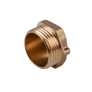 Заглушка 3/4″З латунна під пломбу LC402P OPTIMUM №2