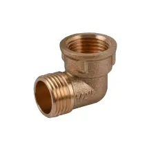 Кутник 1/2″ВЗ латунний LL333S OPTIMUM