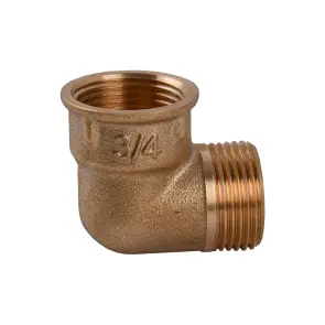 Угол 3/4″ВН латунный LL443S OPTIMUM №3