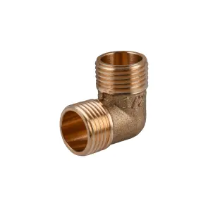 Кутник 1/2″ЗЗ латунний LL332S OPTIMUM №1