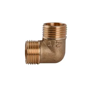 Кутник 1/2″ЗЗ латунний LL332S OPTIMUM №2