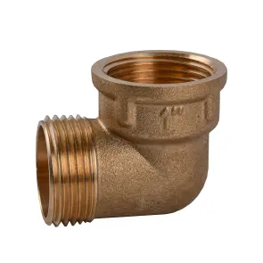 Угол 1″ВН латунный LL553S OPTIMUM №3