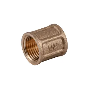Муфта 1/2″ВВ латунна LM331S OPTIMUM №1