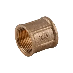 Муфта 3/4″ВВ латунна LM441S OPTIMUM №1