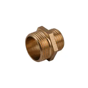 Ніпель редукційний 3/4″х1/2″ЗЗ латунний LN432S OPTIMUM №2