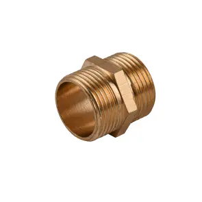 Ниппель 3/4″НН латунный LN442S OPTIMUM №1