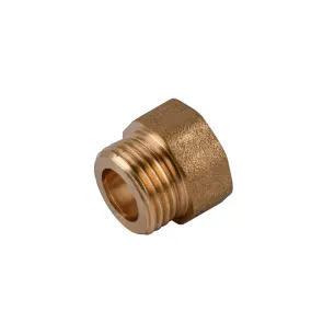 Перехідник 1/2″ВЗ латунний під прокладку LI333S OPTIMUM №1