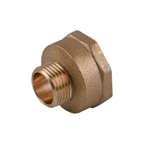 Перехідник редукційний 1″х1/2″ВЗ латунний LI533S OPTIMUM №1