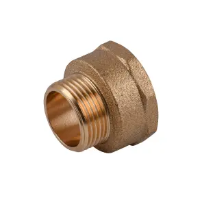 Перехідник редукційний 1″х3/4″ВЗ латунний LI543S OPTIMUM №1