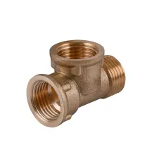 Тройник 1/2″ВВЗ латунный LT334S OPTIMUM